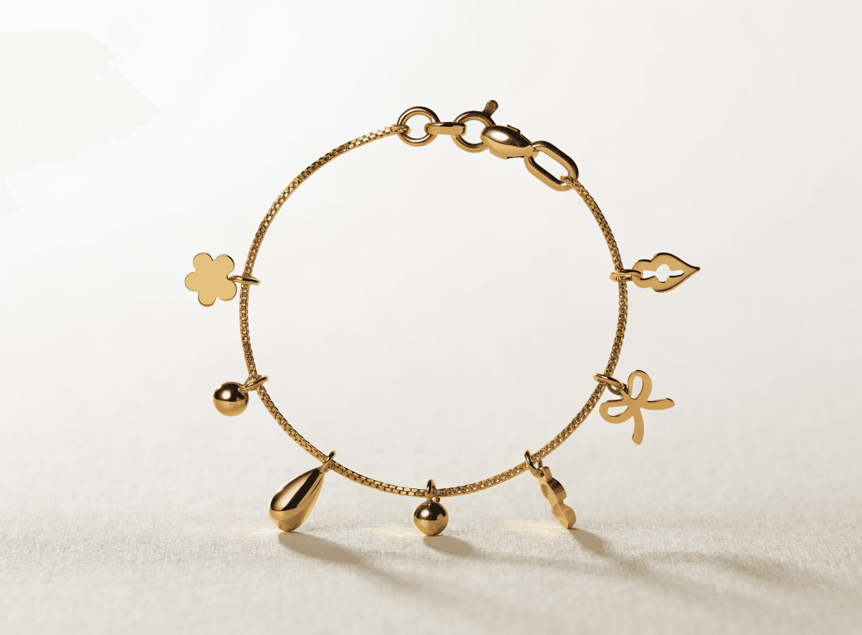 21K Charm Bracelet